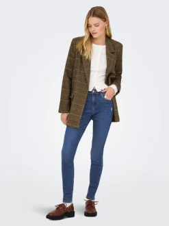 ONLWOW Cintura media Corte skinny Vaqueros