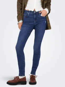 ONLWOW Cintura media Corte skinny Vaqueros