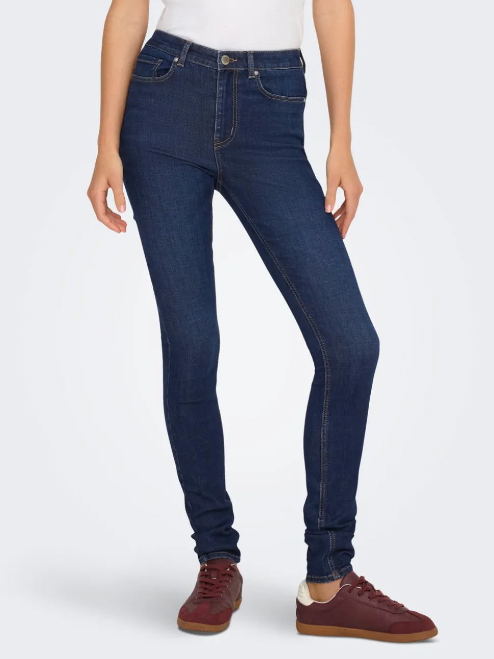 ONPAOLA Cintura alta Corte skinny Vaqueros