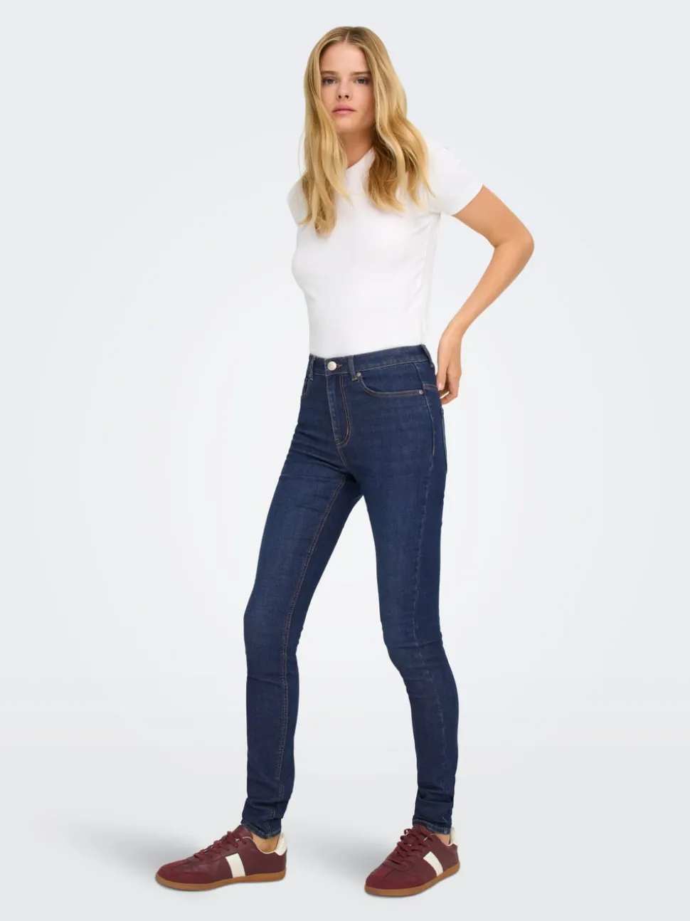 ONPAOLA Cintura alta Corte skinny Vaqueros