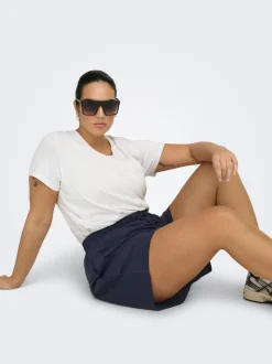ONPFREI Cintura alta Corte loose Shorts