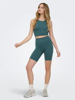 ONPJAIA Cintura alta Corte slim Shorts de ciudad