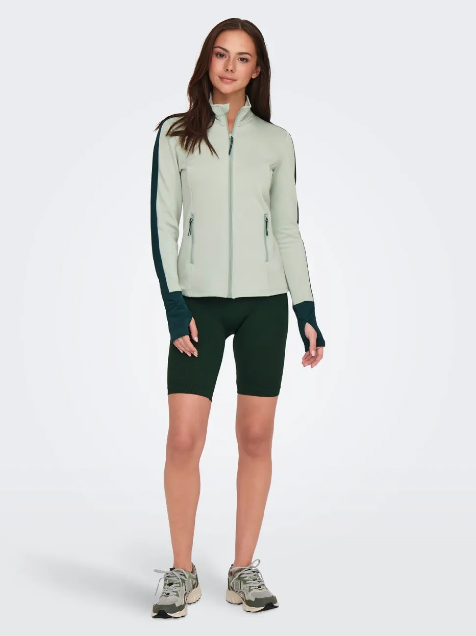 ONPJAIA Cintura alta Corte slim Shorts de ciudad