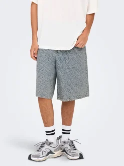 ONSCARL Cintura media Corte balloon Shorts con 5 bolsillos