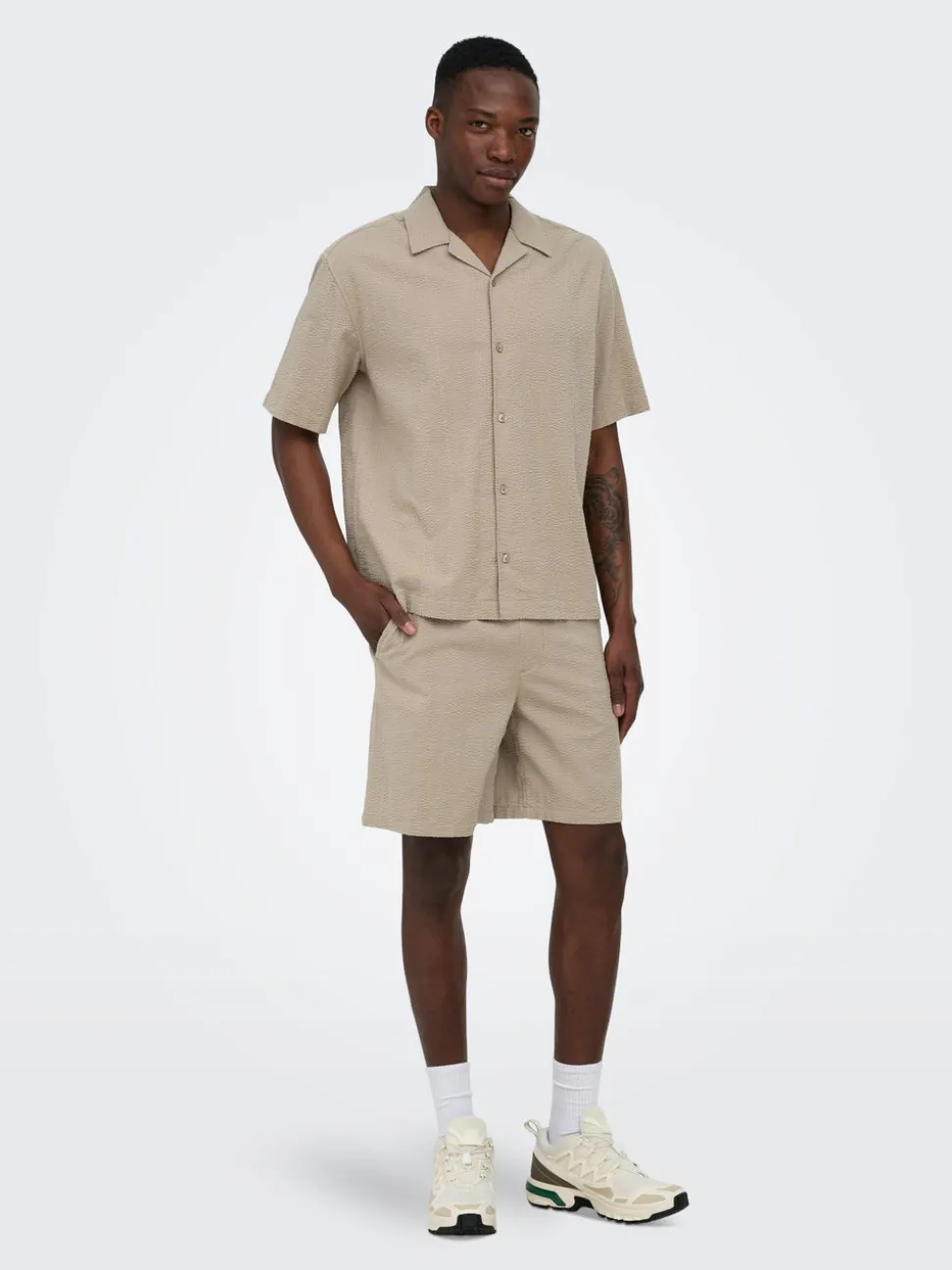 ONSCRUZ Corte loose Shorts