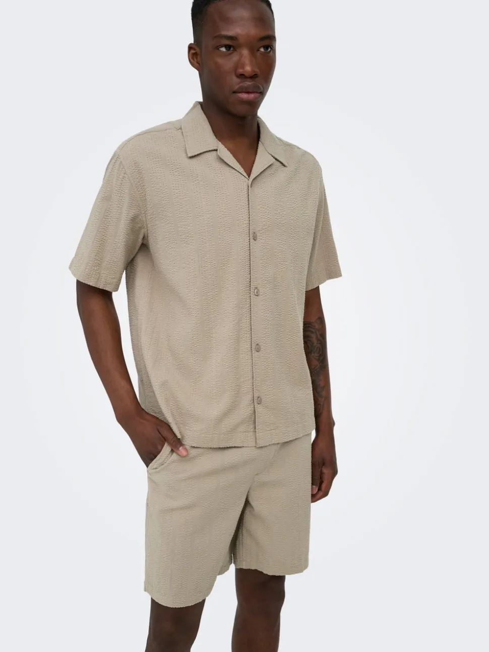 ONSCRUZ Corte loose Shorts