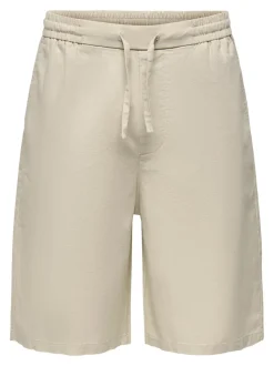 ONSDAVES Corte wide leg Lino Shorts