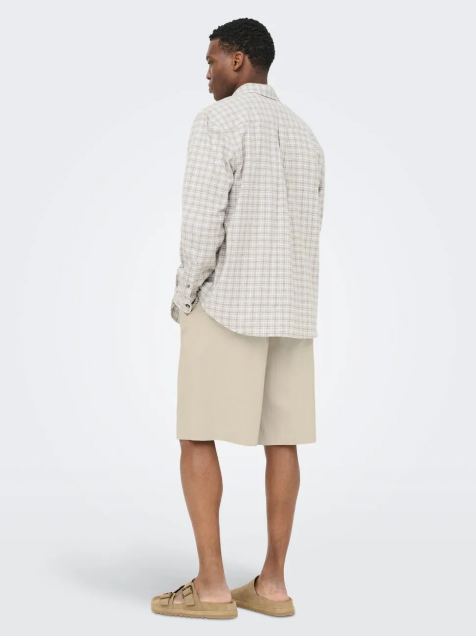 ONSDAVES Corte wide leg Lino Shorts