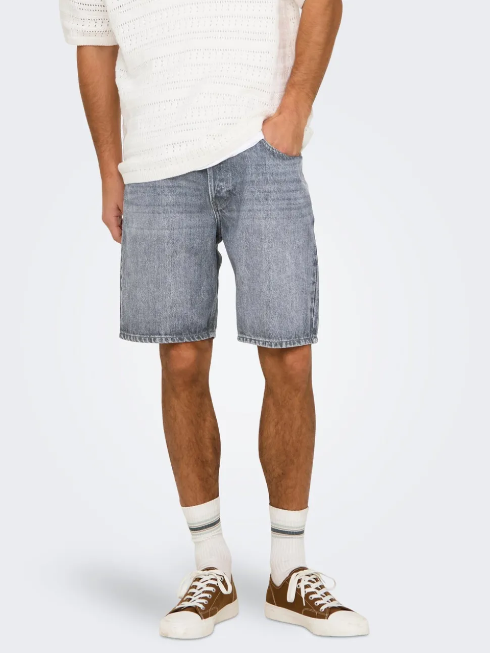 ONSEDGE Cintura media Corte straight Shorts
