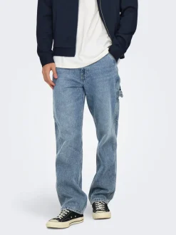 ONSEDGE Cintura media Corte straight Vaqueros
