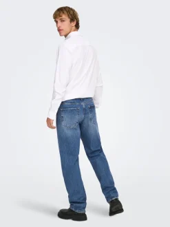 ONSEDGE Cintura media Corte straight Vaqueros