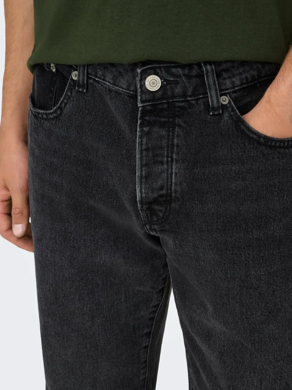 ONSEDGE Talle medio Corte straight Vaqueros