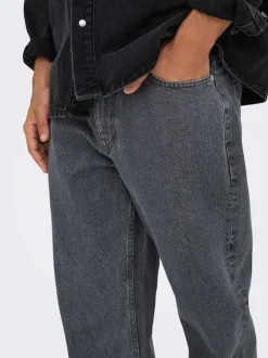 ONSEDGE Talle medio Corte straight Vaqueros