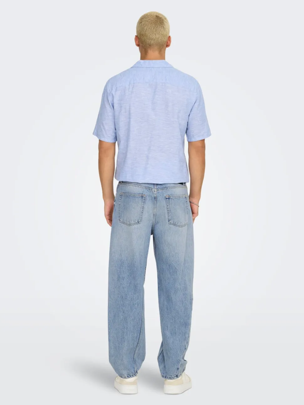 ONSFADE Cintura media Corte loose Vaqueros