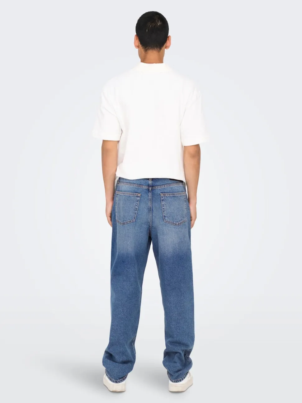 ONSFADE Cintura media Corte loose Vaqueros