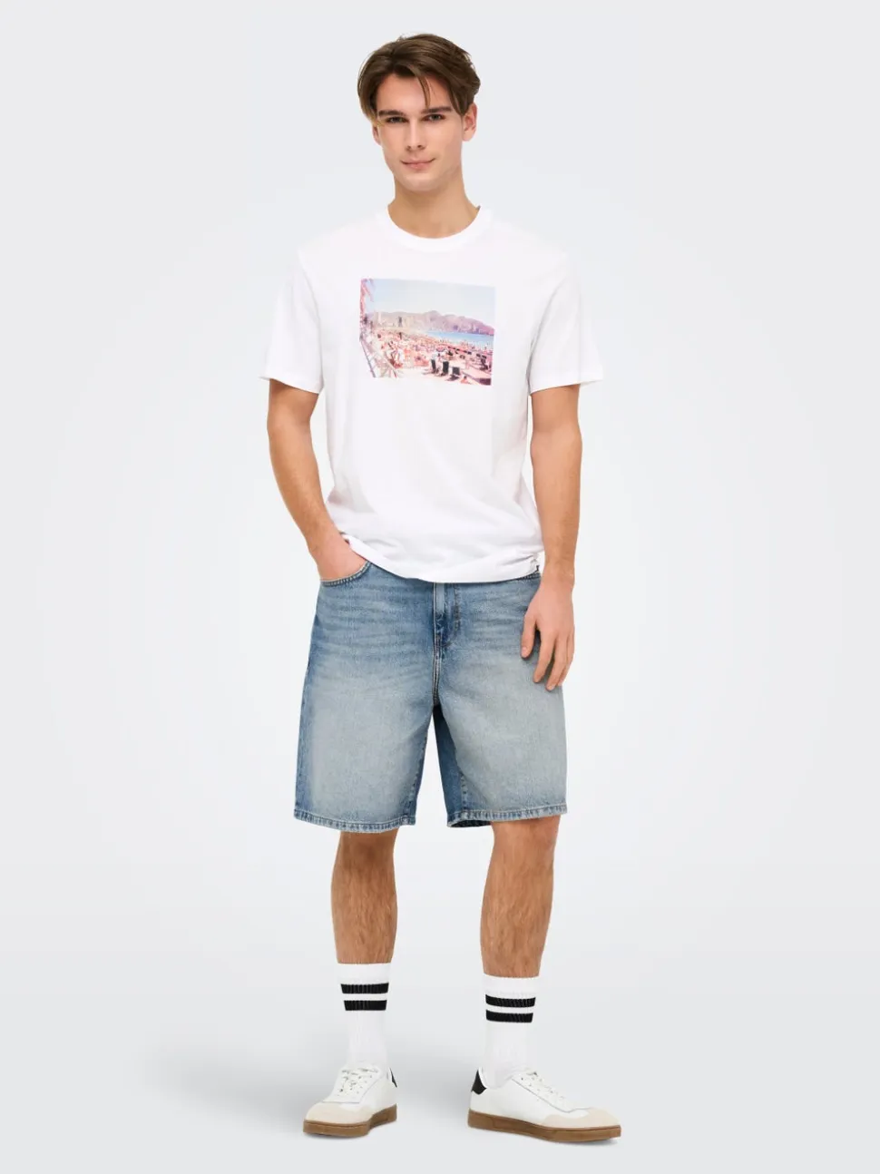 ONSFADE Cintura media Corte loose Shorts