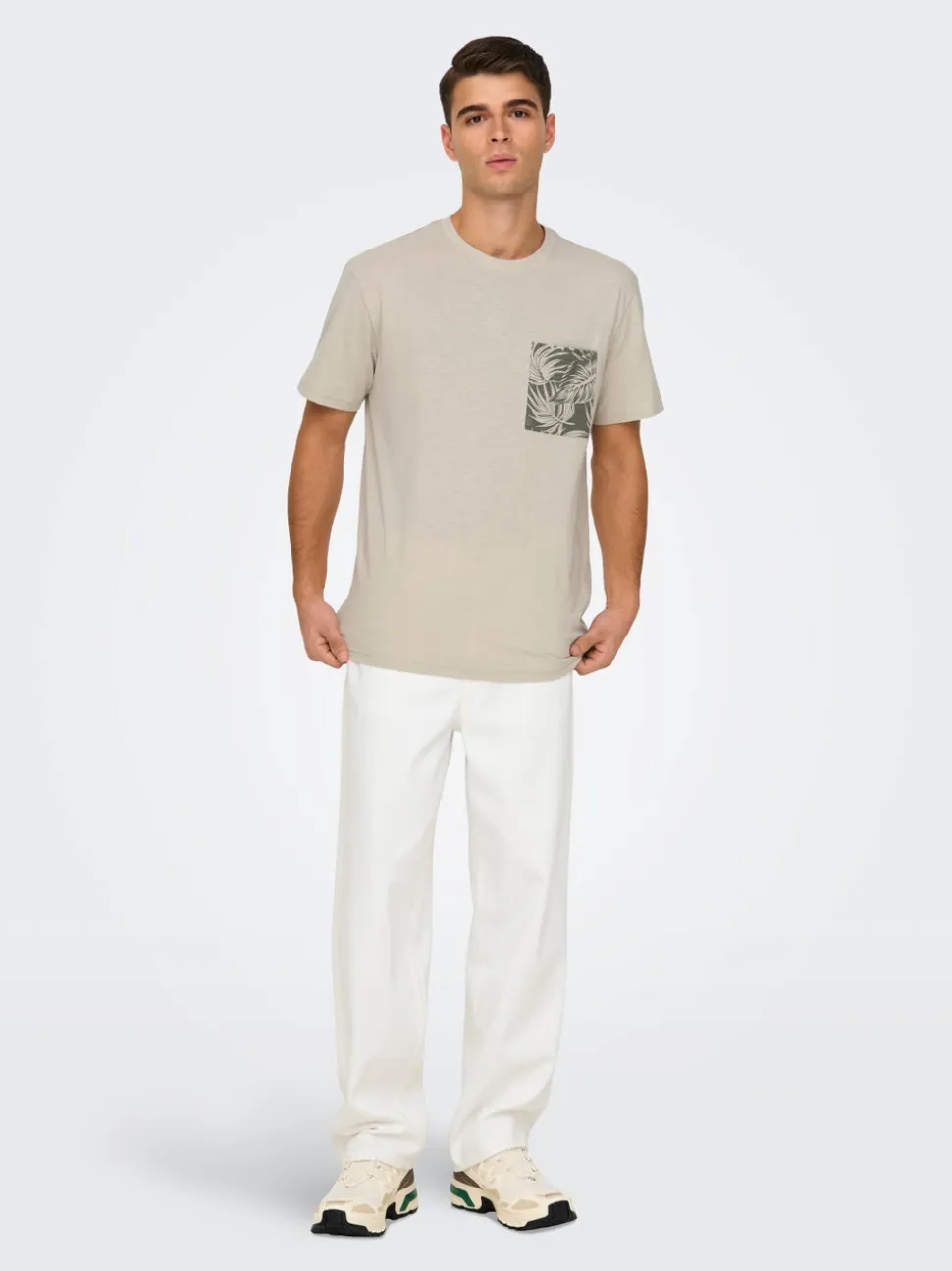 ONSFADE Cintura media Corte loose Vaqueros