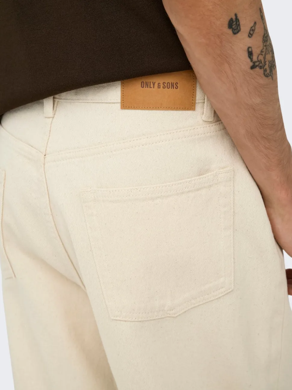 -ONSFADE Talle medio Corte loose Vaqueros