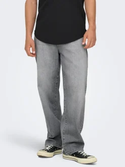 ONSFADE Talle medio Corte loose Strecth Vaqueros