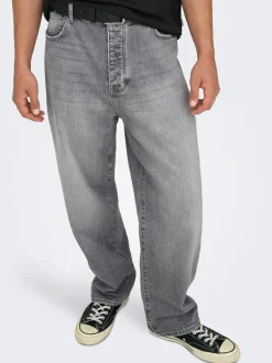 ONSFADE Talle medio Corte loose Strecth Vaqueros