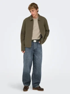 ONSFADE Talle medio Corte loose Vaqueros