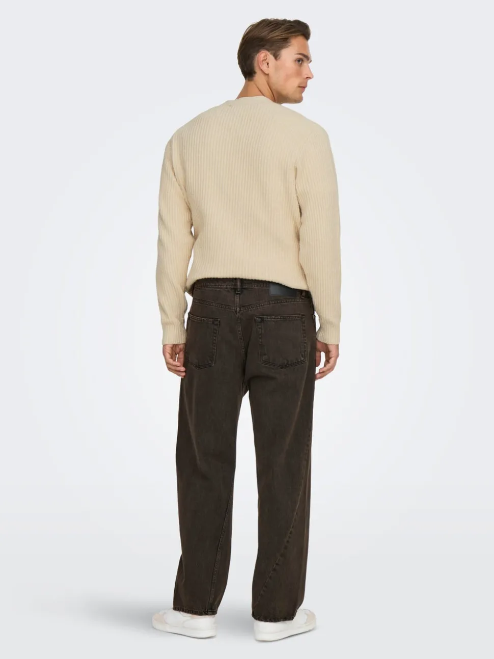 ONSFADE Talle medio Corte loose Vaqueros