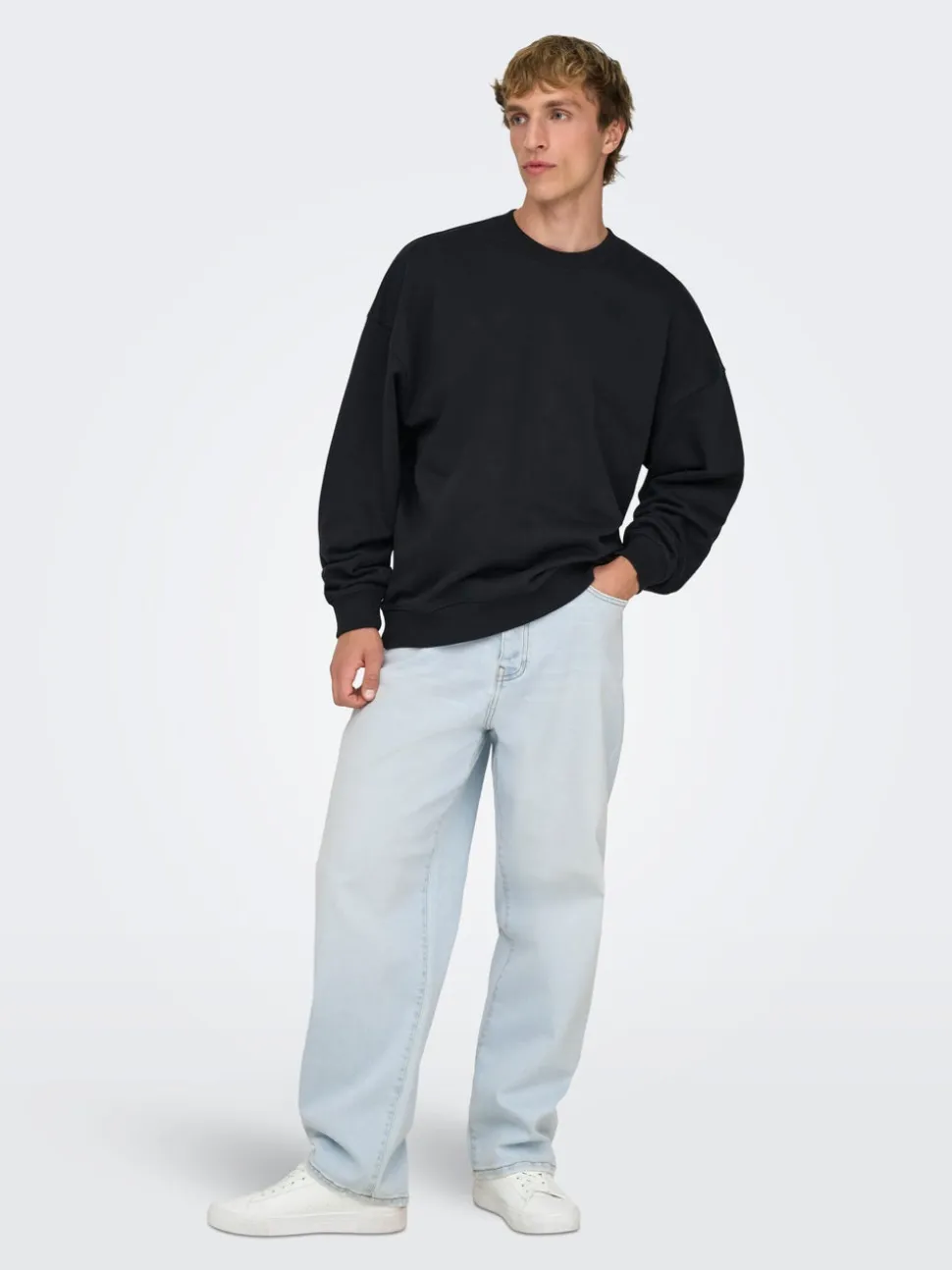 ONSFADE Talle medio Corte loose Strecth Vaqueros