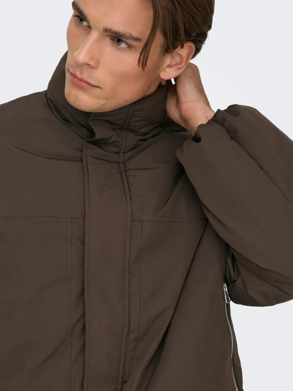 ONSJOSH Chaqueta corta acolchada