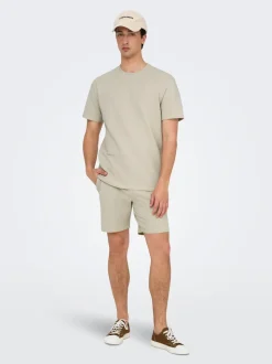 ONSKIAN Cintura media Corte straight Shorts