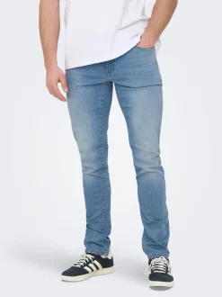 ONSLOOM Tiro bajo Corte slim Vaqueros