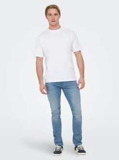 ONSLOOM Tiro bajo Corte slim Vaqueros