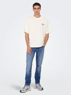 ONSLOOM Tiro bajo Corte slim Vaqueros