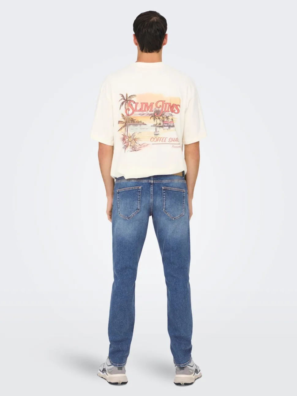 ONSLOOM Tiro bajo Corte slim Vaqueros