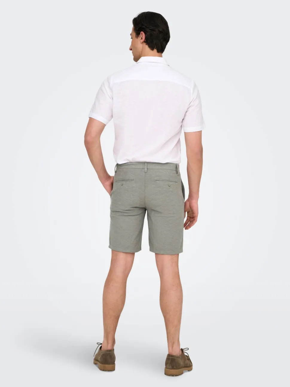 ONSMARK Corte regular Lino Shorts