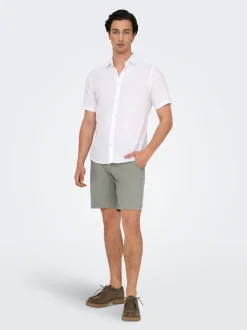 ONSMARK Corte regular Lino Shorts