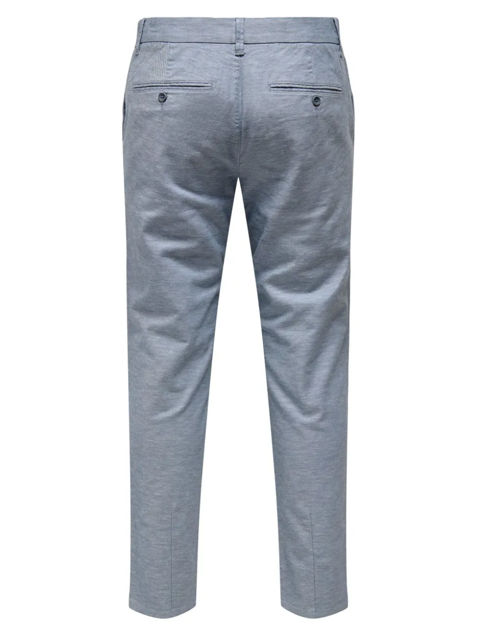ONSMARK Corte tapered Lino Pantalones chinos