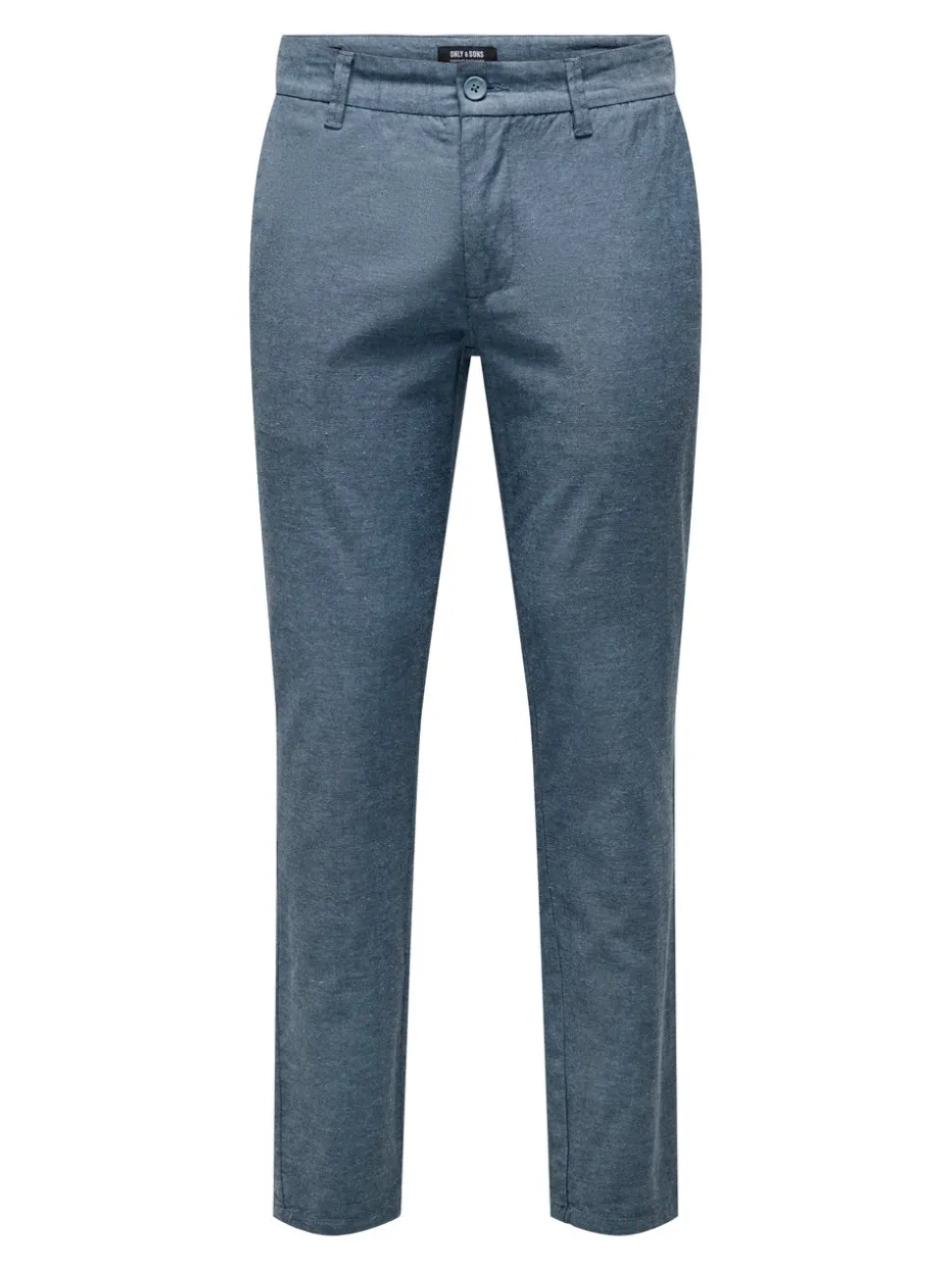 ONSMARK Corte tapered Lino Pantalones chinos