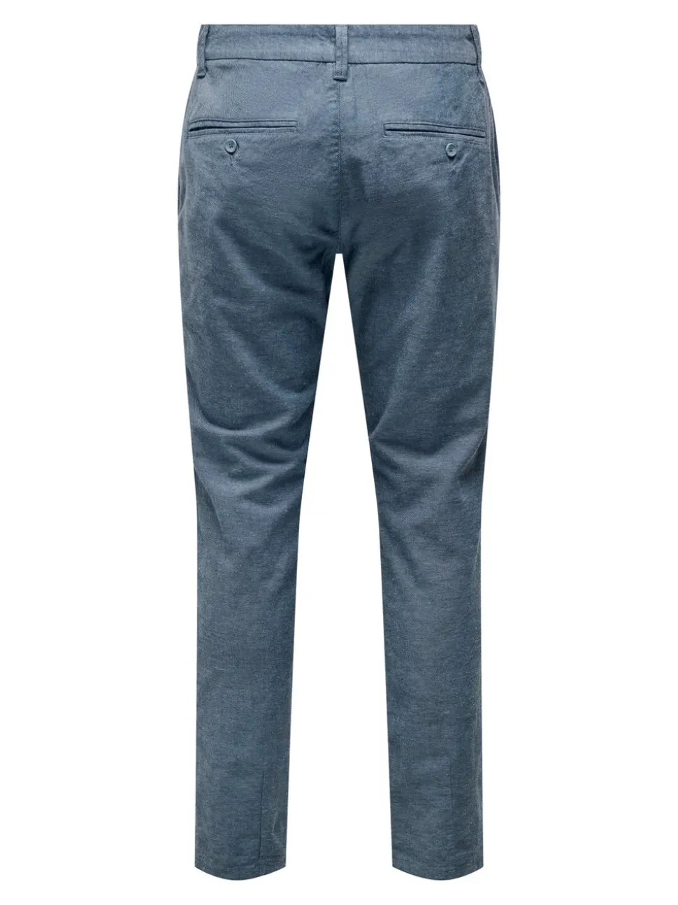 ONSMARK Corte tapered Lino Pantalones chinos