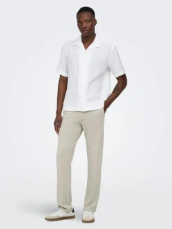 ONSMARK Corte tapered Pantalones chinos