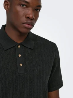 ONSMOON Polo de punto