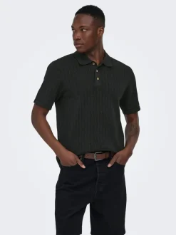 ONSMOON Polo de punto