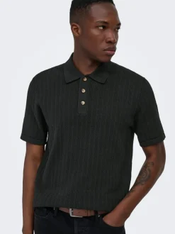 ONSMOON Polo de punto