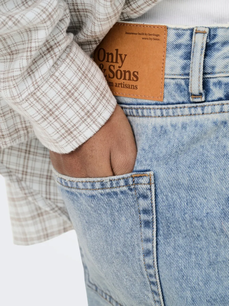 ONSREMI Talle medio Corte wide leg Vaqueros