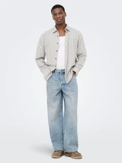 ONSREMI Talle medio Corte wide leg Vaqueros