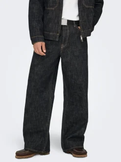 ONSREMI Talle medio Corte wide leg Vaqueros