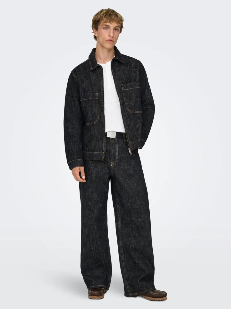 ONSREMI Talle medio Corte wide leg Vaqueros