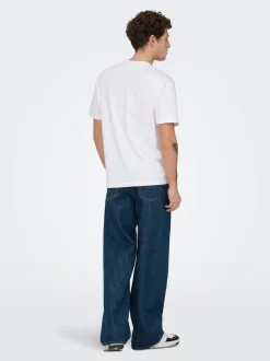 ONSREMI Talle medio Corte wide leg Vaqueros