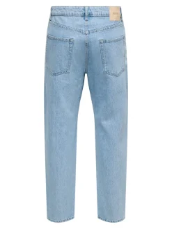 ONSTYE Tiro alto Corte tapered Vaqueros