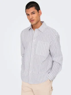 ONSWALTER Camisa de popelín