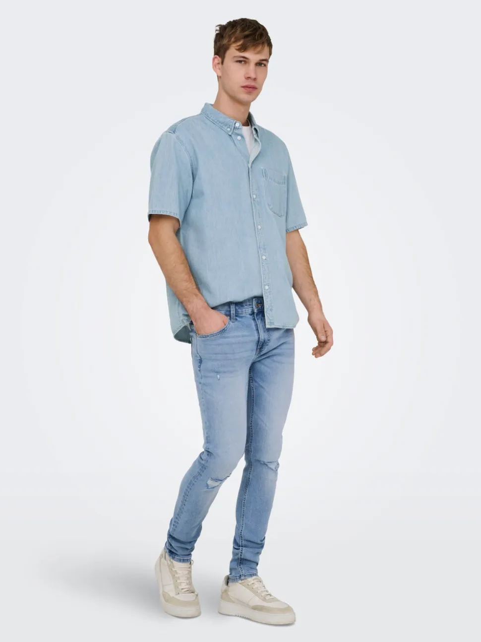 ONSWARP Corte skinny Vaqueros